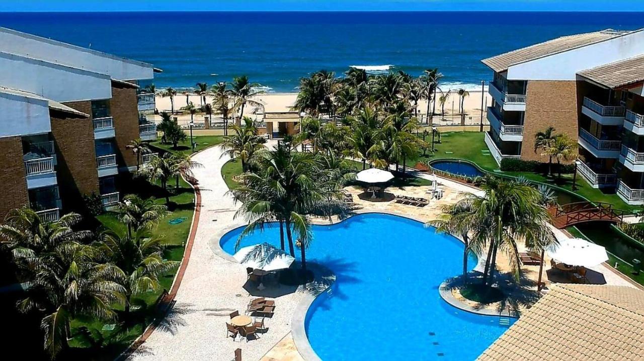 Paraiso Das Dunas - Apartamento A Beira Mar Com Jacuzzi - Proximo Ao Beach Park Aquiraz Buitenkant foto