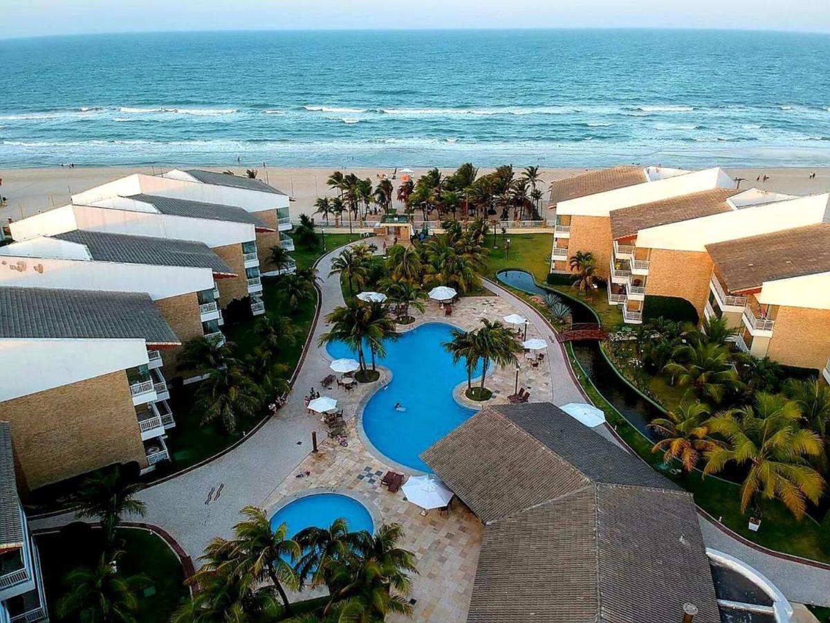 Paraiso Das Dunas - Apartamento A Beira Mar Com Jacuzzi - Proximo Ao Beach Park Aquiraz Buitenkant foto