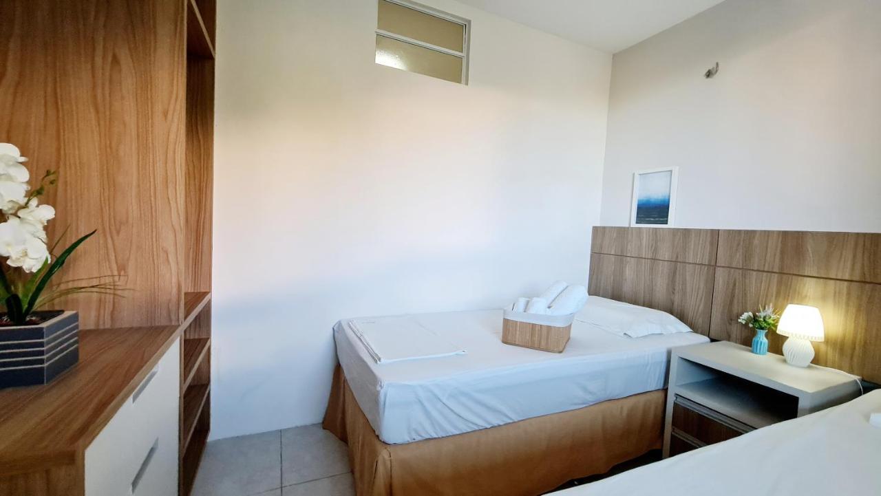 Paraiso Das Dunas - Apartamento A Beira Mar Com Jacuzzi - Proximo Ao Beach Park Aquiraz Buitenkant foto