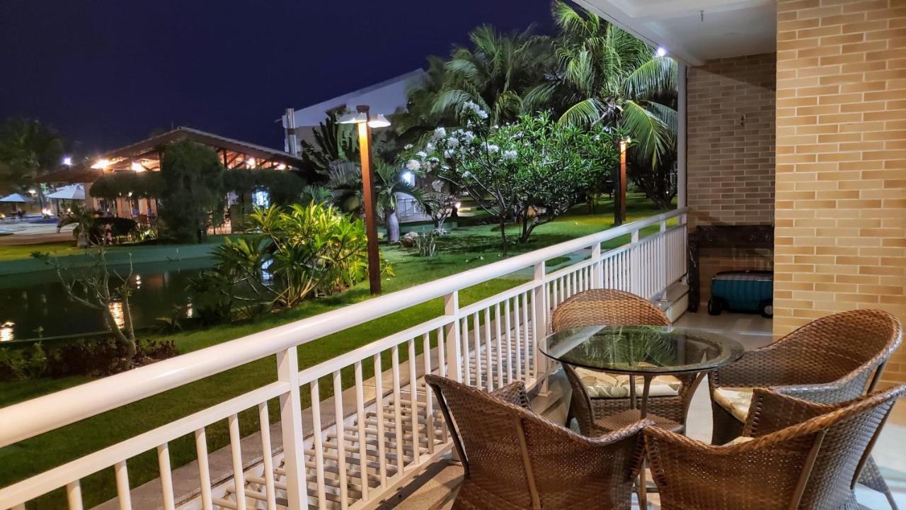 Paraiso Das Dunas - Apartamento A Beira Mar Com Jacuzzi - Proximo Ao Beach Park Aquiraz Buitenkant foto