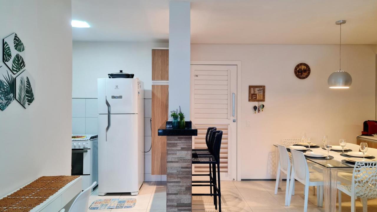 Paraiso Das Dunas - Apartamento A Beira Mar Com Jacuzzi - Proximo Ao Beach Park Aquiraz Buitenkant foto