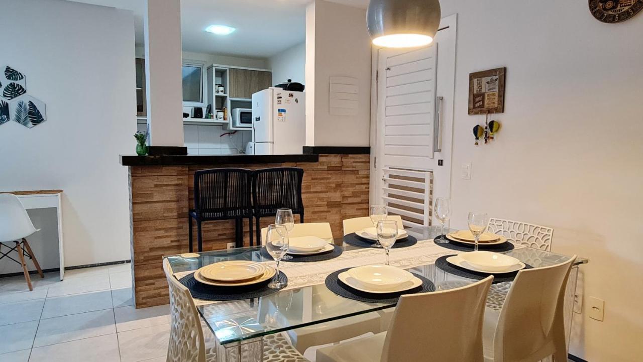 Paraiso Das Dunas - Apartamento A Beira Mar Com Jacuzzi - Proximo Ao Beach Park Aquiraz Buitenkant foto