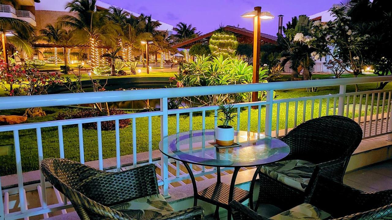 Paraiso Das Dunas - Apartamento A Beira Mar Com Jacuzzi - Proximo Ao Beach Park Aquiraz Buitenkant foto