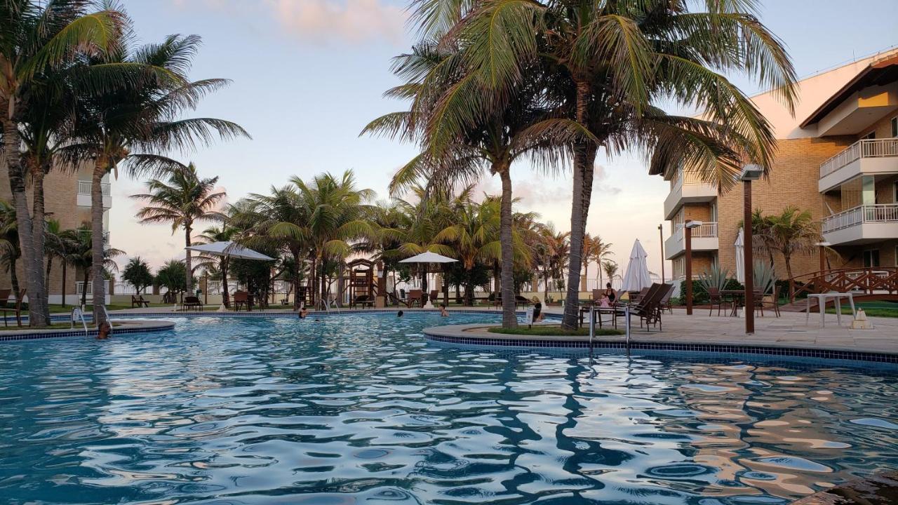 Paraiso Das Dunas - Apartamento A Beira Mar Com Jacuzzi - Proximo Ao Beach Park Aquiraz Buitenkant foto