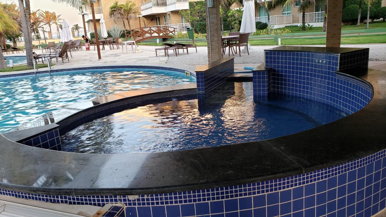 Paraiso Das Dunas - Apartamento A Beira Mar Com Jacuzzi - Proximo Ao Beach Park Aquiraz Buitenkant foto