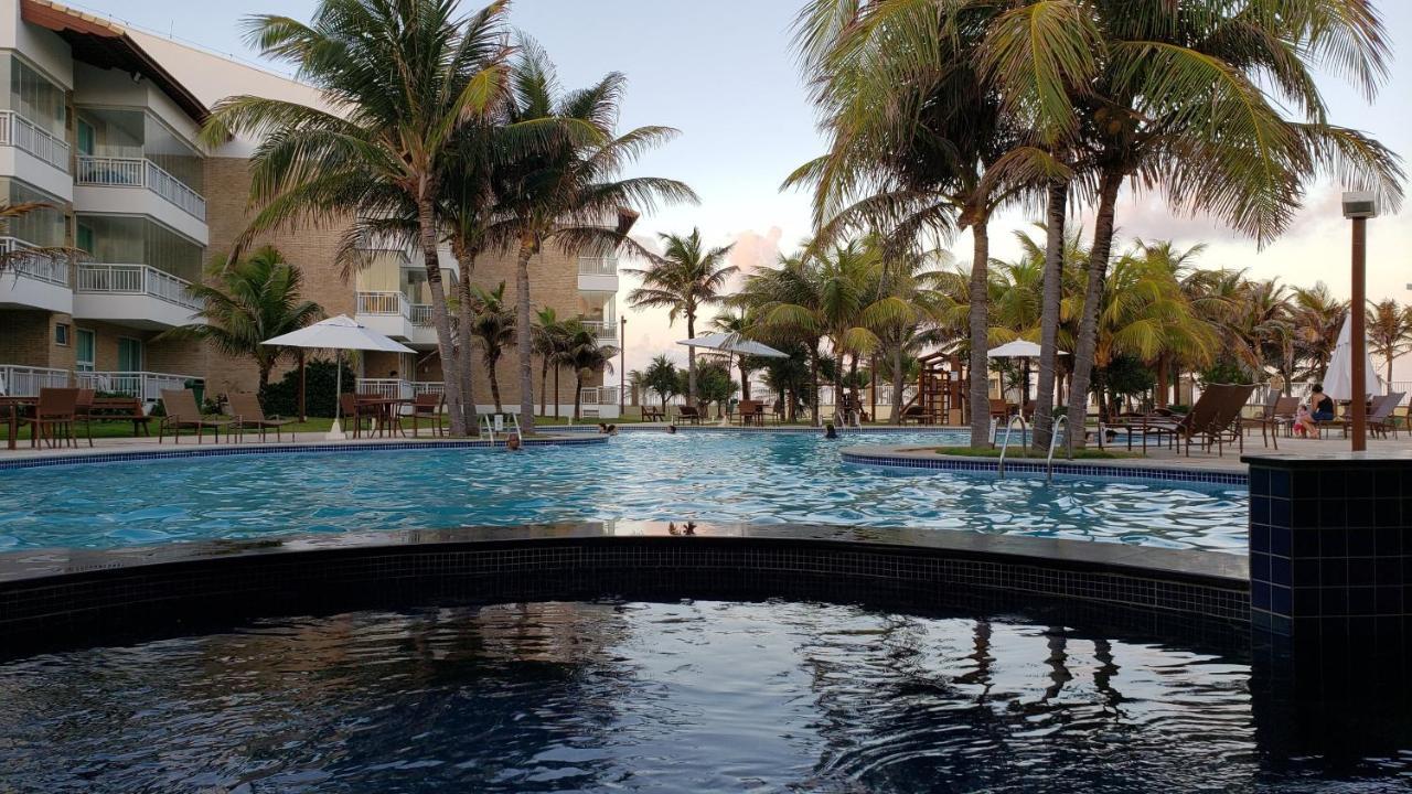 Paraiso Das Dunas - Apartamento A Beira Mar Com Jacuzzi - Proximo Ao Beach Park Aquiraz Buitenkant foto
