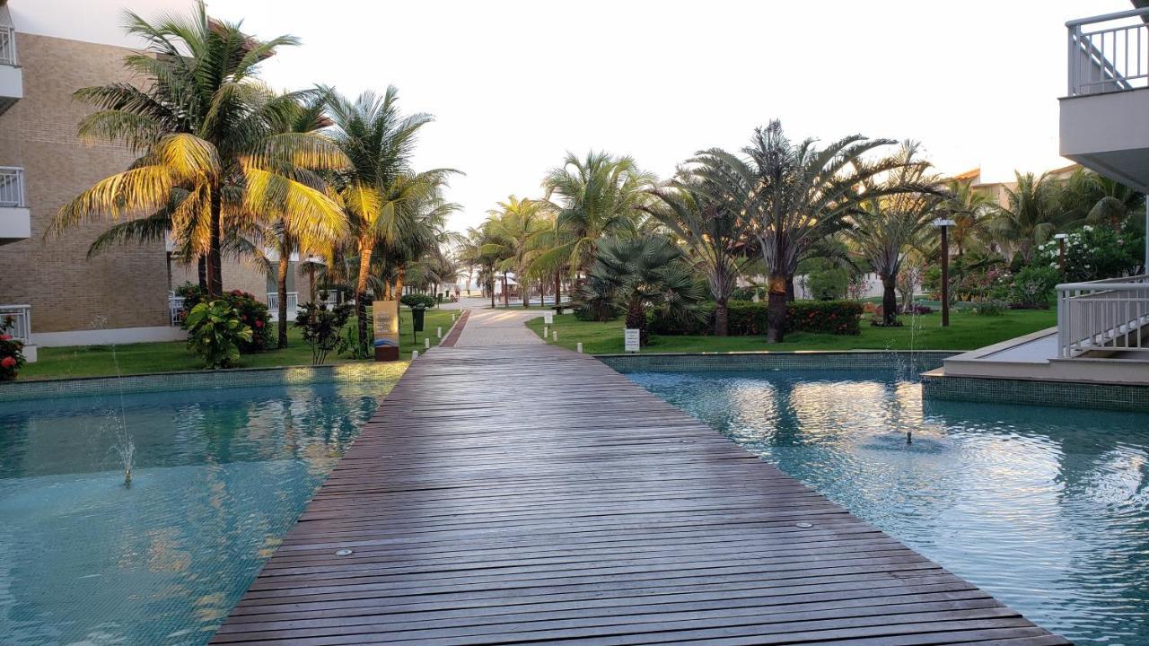 Paraiso Das Dunas - Apartamento A Beira Mar Com Jacuzzi - Proximo Ao Beach Park Aquiraz Buitenkant foto