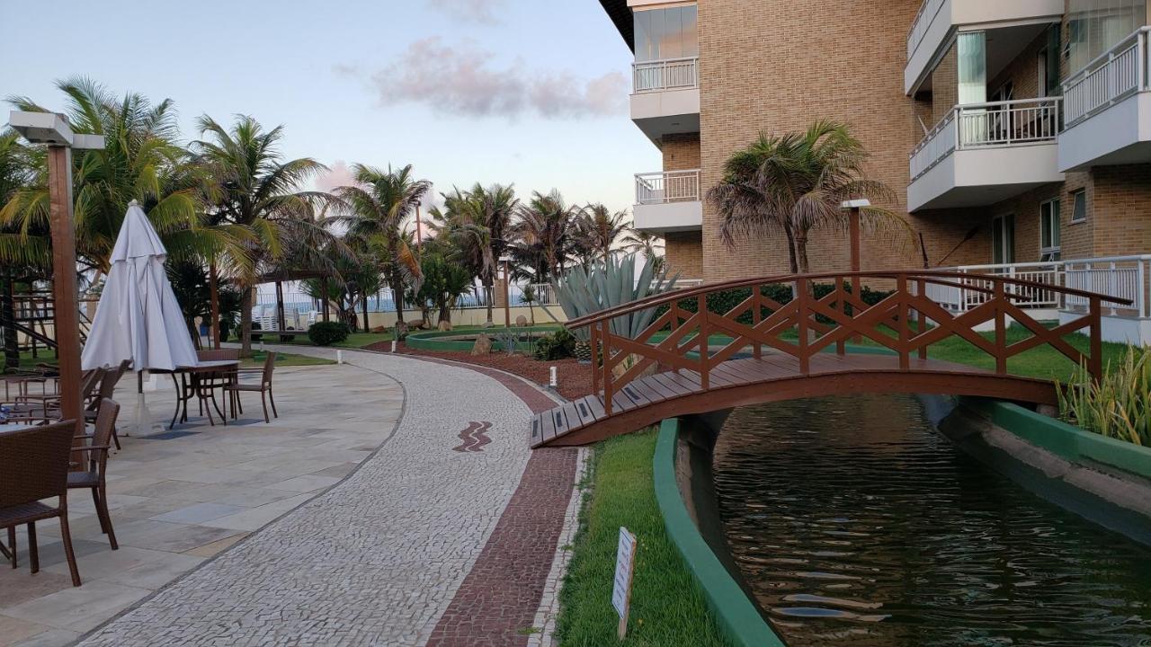 Paraiso Das Dunas - Apartamento A Beira Mar Com Jacuzzi - Proximo Ao Beach Park Aquiraz Buitenkant foto