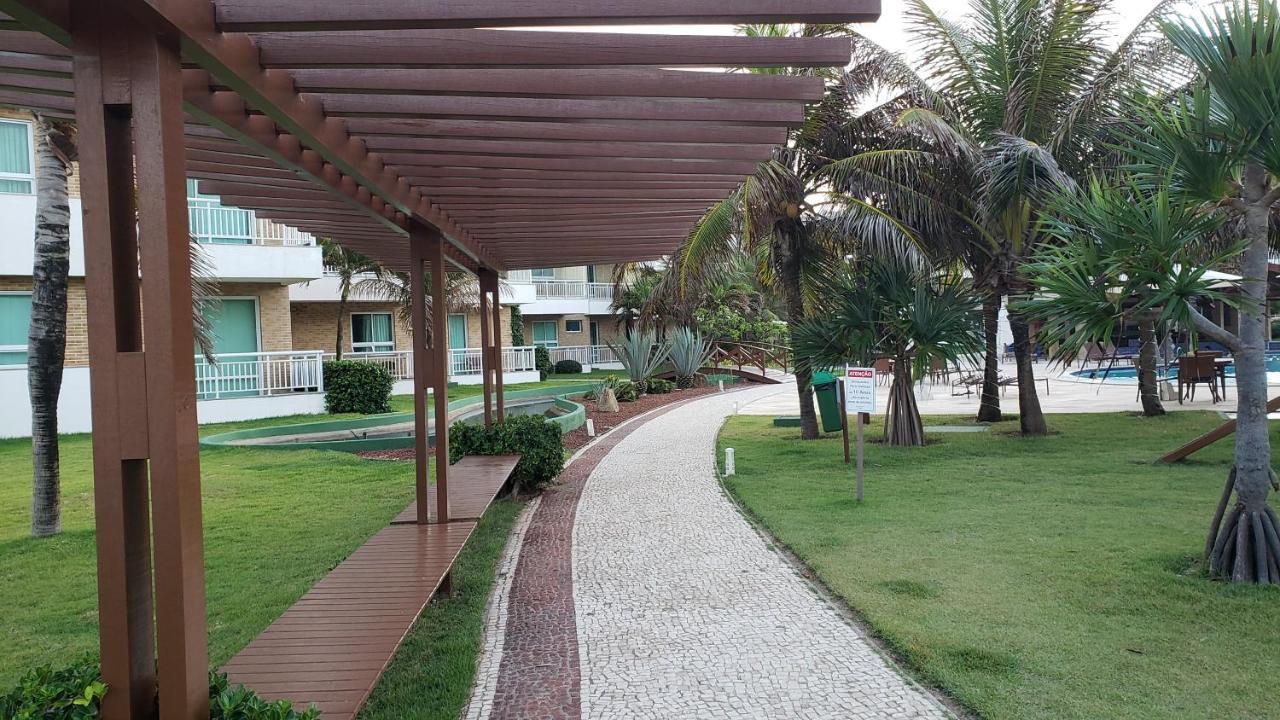 Paraiso Das Dunas - Apartamento A Beira Mar Com Jacuzzi - Proximo Ao Beach Park Aquiraz Buitenkant foto