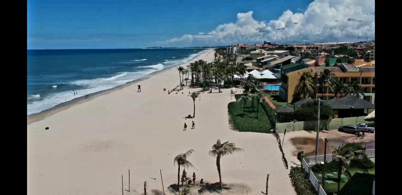 Paraiso Das Dunas - Apartamento A Beira Mar Com Jacuzzi - Proximo Ao Beach Park Aquiraz Buitenkant foto