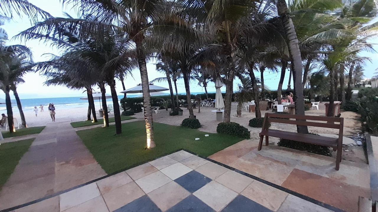 Paraiso Das Dunas - Apartamento A Beira Mar Com Jacuzzi - Proximo Ao Beach Park Aquiraz Buitenkant foto