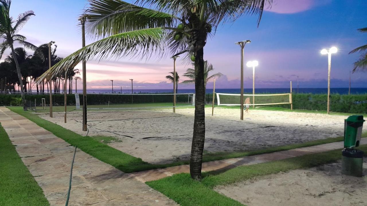Paraiso Das Dunas - Apartamento A Beira Mar Com Jacuzzi - Proximo Ao Beach Park Aquiraz Buitenkant foto